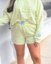 Load image into Gallery viewer, Lemonade Shorts - Blue/Yellow

