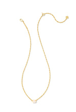 Load image into Gallery viewer, CAILIN CRYSTAL PENDANT NECKLACE GOLD CHAMPAGNE OPAL CRYSTAL

