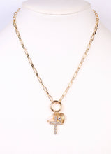 Load image into Gallery viewer, Arya Charm Cluster Necklace
