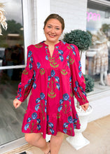 Load image into Gallery viewer, Little Bit Dress - Berry
