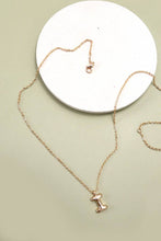 Load image into Gallery viewer, BALLOON BUBBLE PERSONALIZED INITIAL NECKLACE
