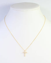 Load image into Gallery viewer, Millville CZ Pave Cross Necklace
