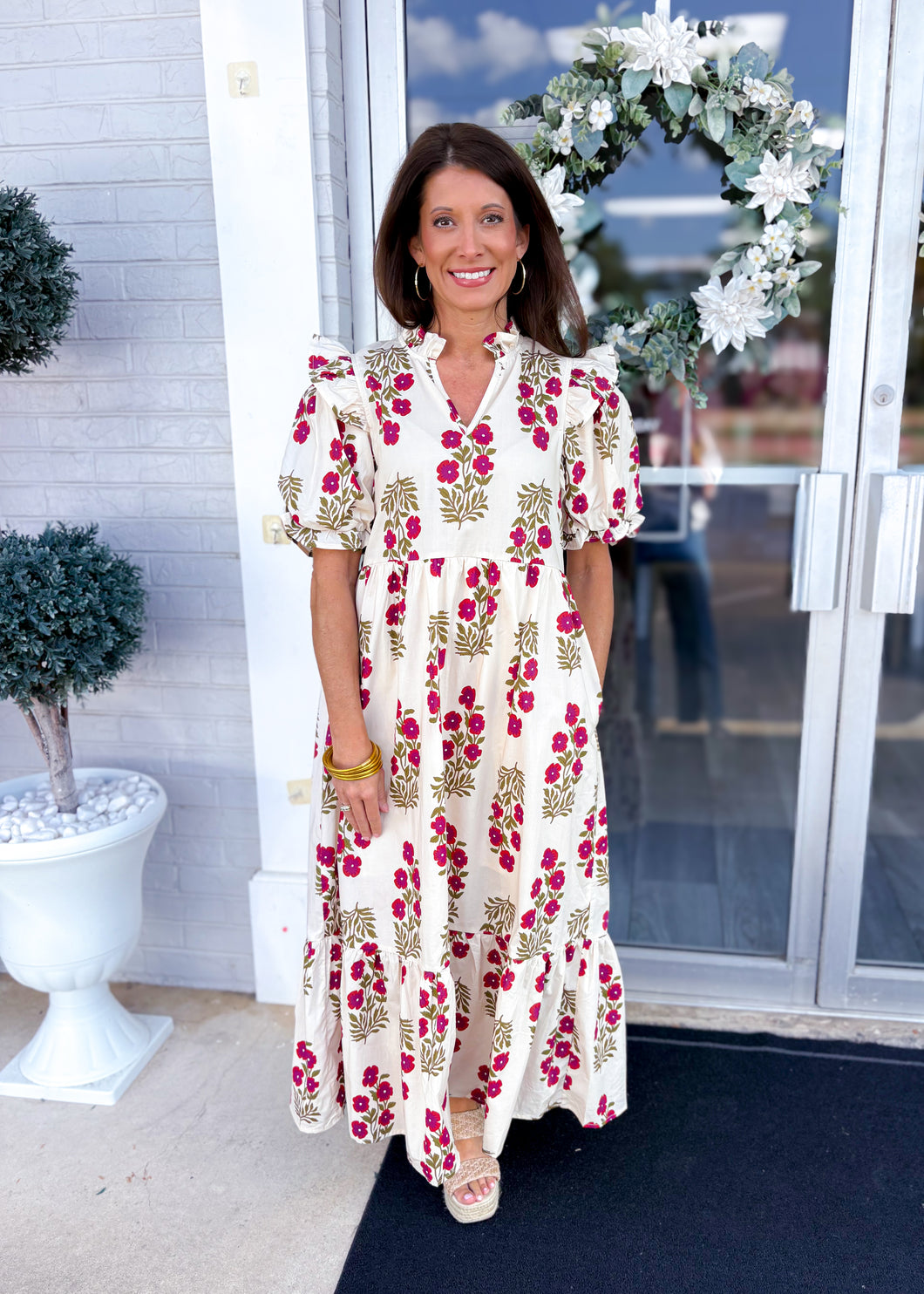 Walk Away Dress - Cream