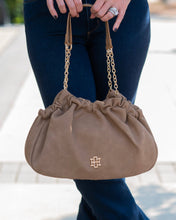 Load image into Gallery viewer, Whitley Gathered Bag Latte
