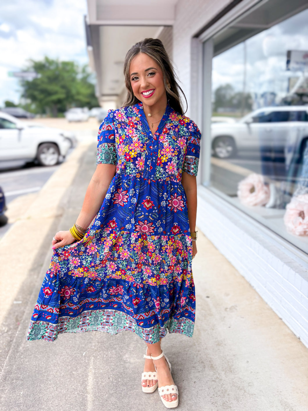 Find The Time Midi Dress