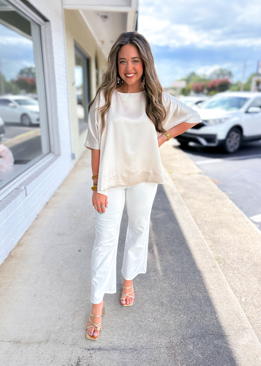 Call Me Blouse - Cream