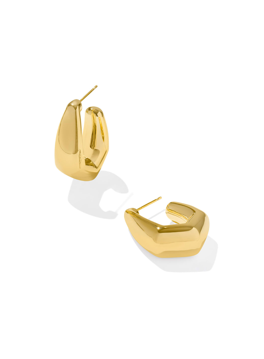 KAIA SMALL HOOP EARRINGS GOLD