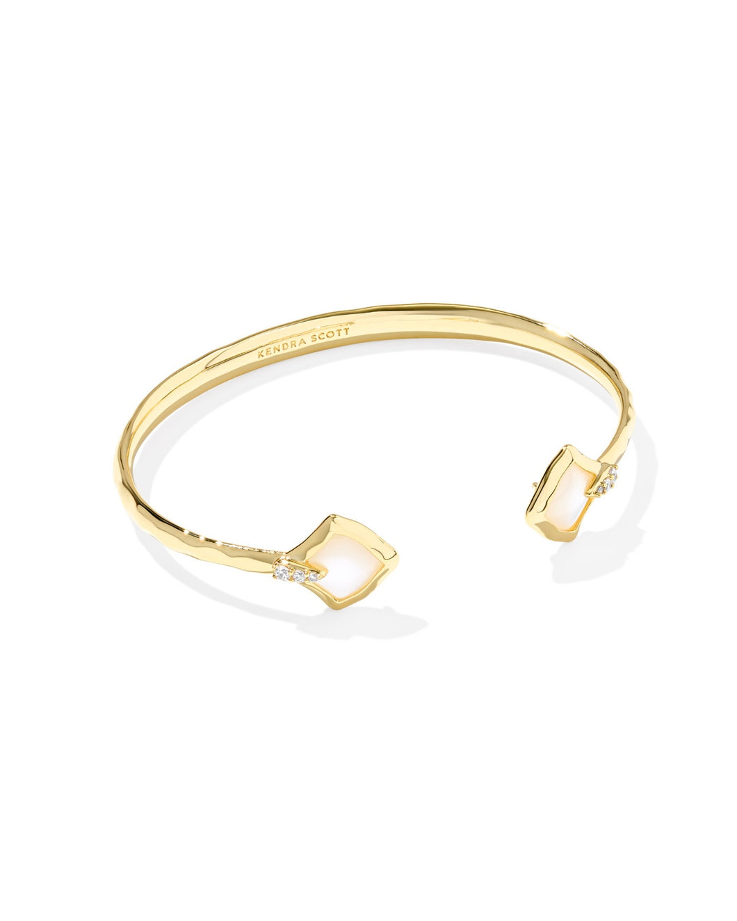 JOELLE CUFF BRACELET GOLD IVORY MOTHER OF PEARL
S/M