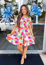 Load image into Gallery viewer, Bold Floral Dress
