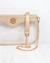 Load image into Gallery viewer, Madi Clear Crossbody GOLD
