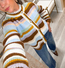 Load image into Gallery viewer, Fall Motion Cardigan Top
