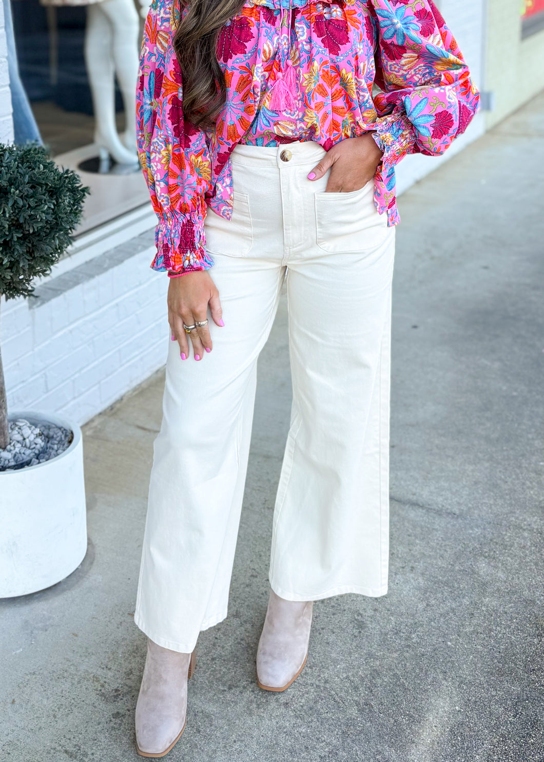 Sunny Days Pants - Cream