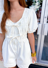 Load image into Gallery viewer, Wild Heart Denim Romper
