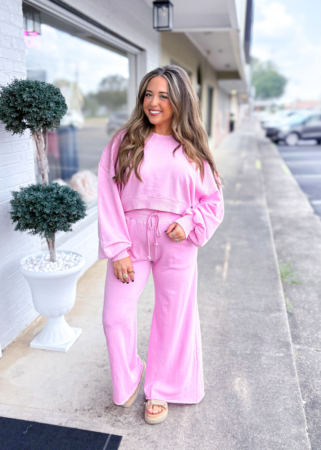 Whole Hearted Pants - Blush