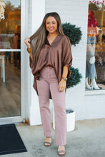 Load image into Gallery viewer, Mauve TC High Rise Pants
