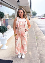 Load image into Gallery viewer, Vintage Rose Overalls
