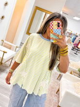 Load image into Gallery viewer, Lemon Blue Top

