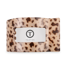 Load image into Gallery viewer, Flat Rectangle Hair Clip | Large | Blonde Tortoise
