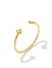 Load image into Gallery viewer, LEANNE CUFF BRACELET GOLD NATURAL MOTHER OF PEARL
