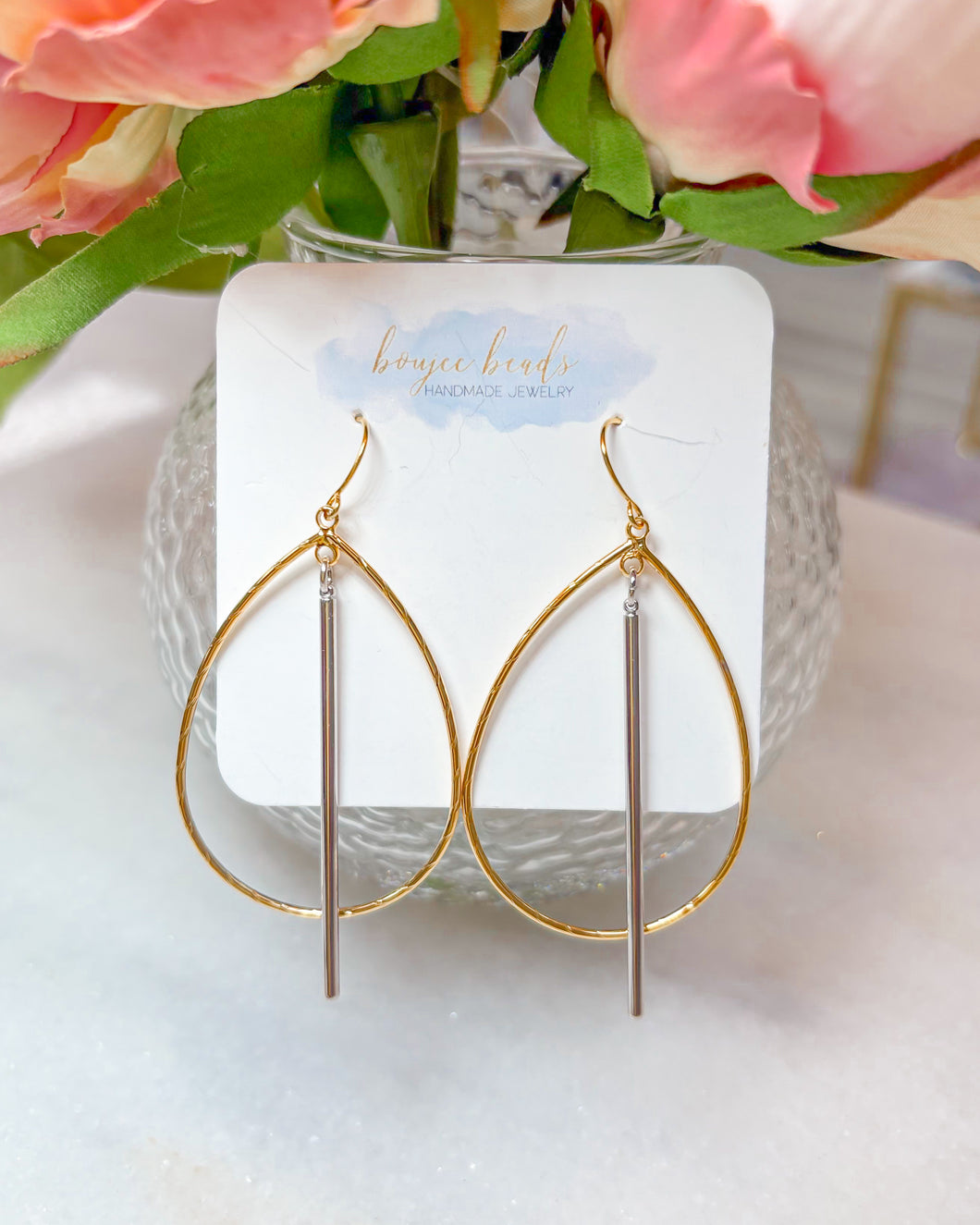 Taylor Earrings - Gold & Silver