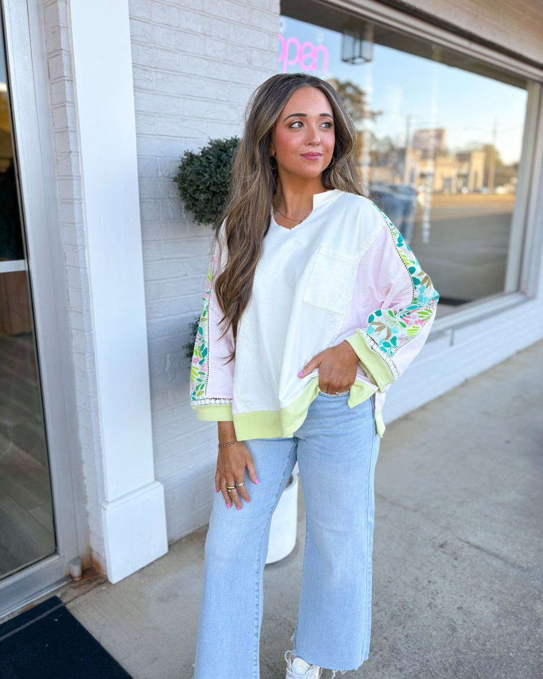 Vanilla Rose Top