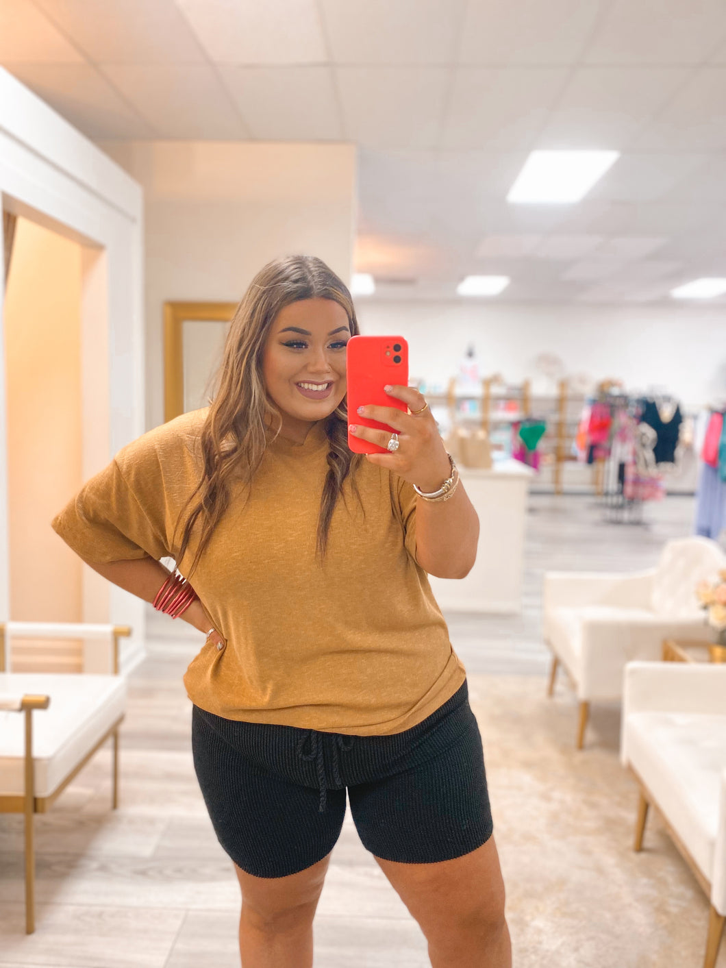 The Plan Top - Taupe