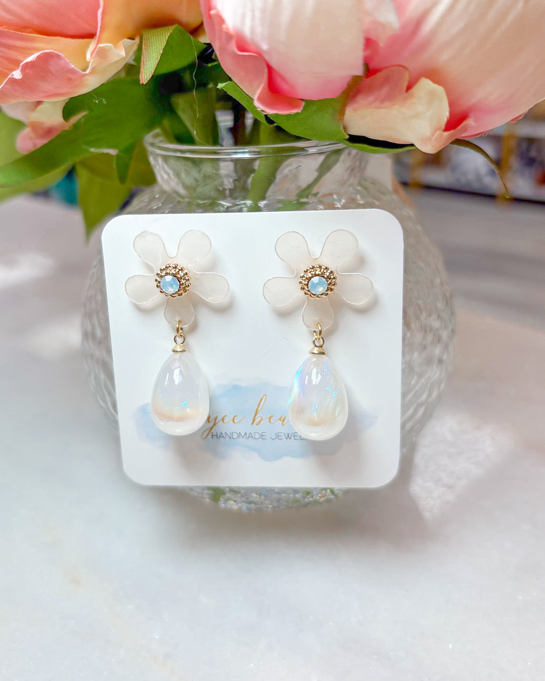 Claire Flower Earrings