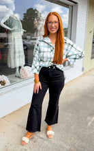 Load image into Gallery viewer, Black Bootcut Jeans
