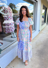 Load image into Gallery viewer, Periwinkle Rain Midi Dress
