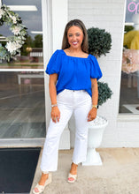 Load image into Gallery viewer, Good Day Blouse - Diva Blue

