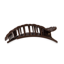 Load image into Gallery viewer, Flat Round Hair Clip | Large | Truly Taupe Quilted
