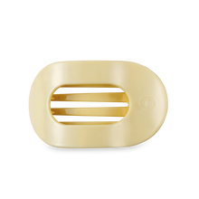 Load image into Gallery viewer, Flat Round Hair Clip | Medium | Butter Yellow
