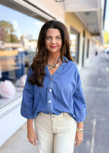 Load image into Gallery viewer, Blue Jean Baby Top
