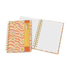 Load image into Gallery viewer, Waves of Melody Oliver Notebook with Pen Pocket
