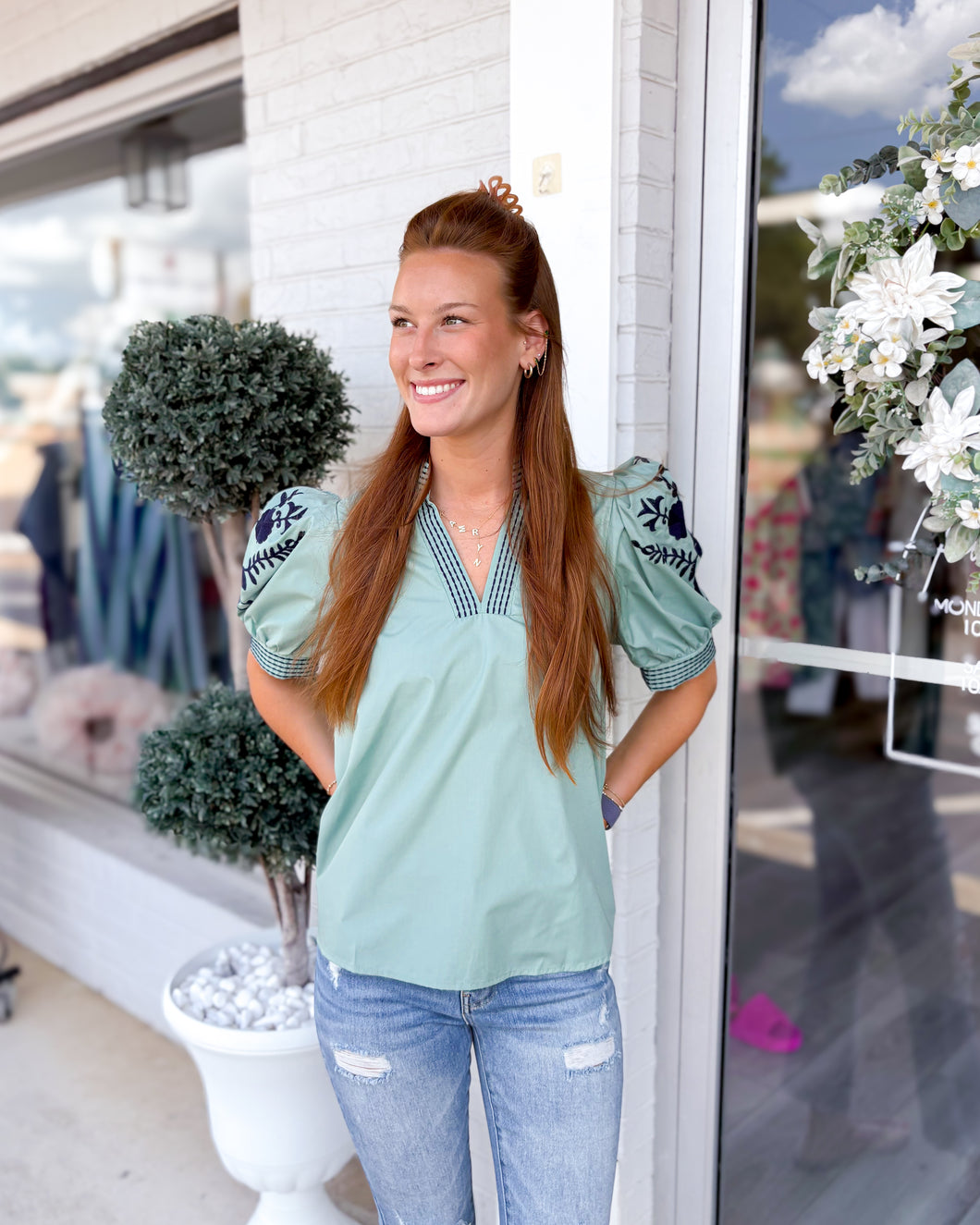 Quitting Time Blouse
