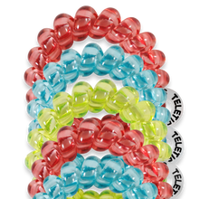 Load image into Gallery viewer, Spiral Hair Coils | Tiny | Summer Brights Hair Ties
