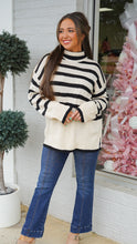 Load image into Gallery viewer, Striped Turtleneck Sweater
