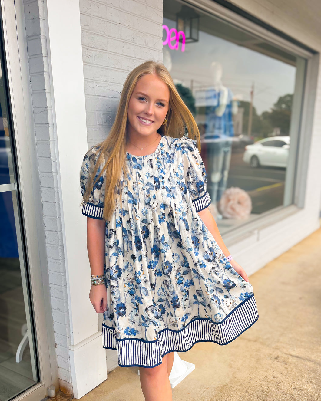 Indigo Blues Dress