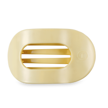 Load image into Gallery viewer, Flat Round Hair Clip | Large | Butter Yellow
