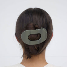 Load image into Gallery viewer, Flat Round Hair Clip | Large | Sage It Ain&#39;t So
