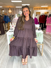 Load image into Gallery viewer, Chocolate Midi Dress
