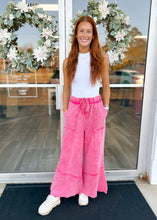 Load image into Gallery viewer, Model Call Fuchsia Pants
