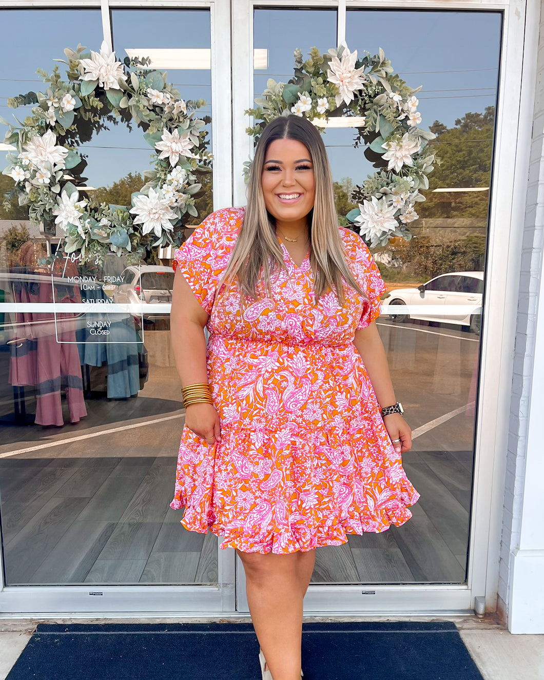 Sweet Tangerine Dress