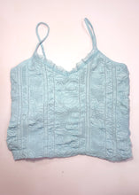 Load image into Gallery viewer, Shirred Cropped Tank
