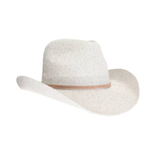 Load image into Gallery viewer, Vegas Sequin Cowboy Hat - Pearl
