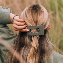 Load image into Gallery viewer, Flat Rectangle Hair Clip | Medium | Sage It Ain&#39;t So
