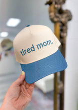 Load image into Gallery viewer, Tired Mom Vintage Trucker Hat

