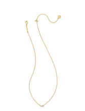 Load image into Gallery viewer, JULIETTE PENDANT NECKLACE GOLD WHITE CRYSTAL
