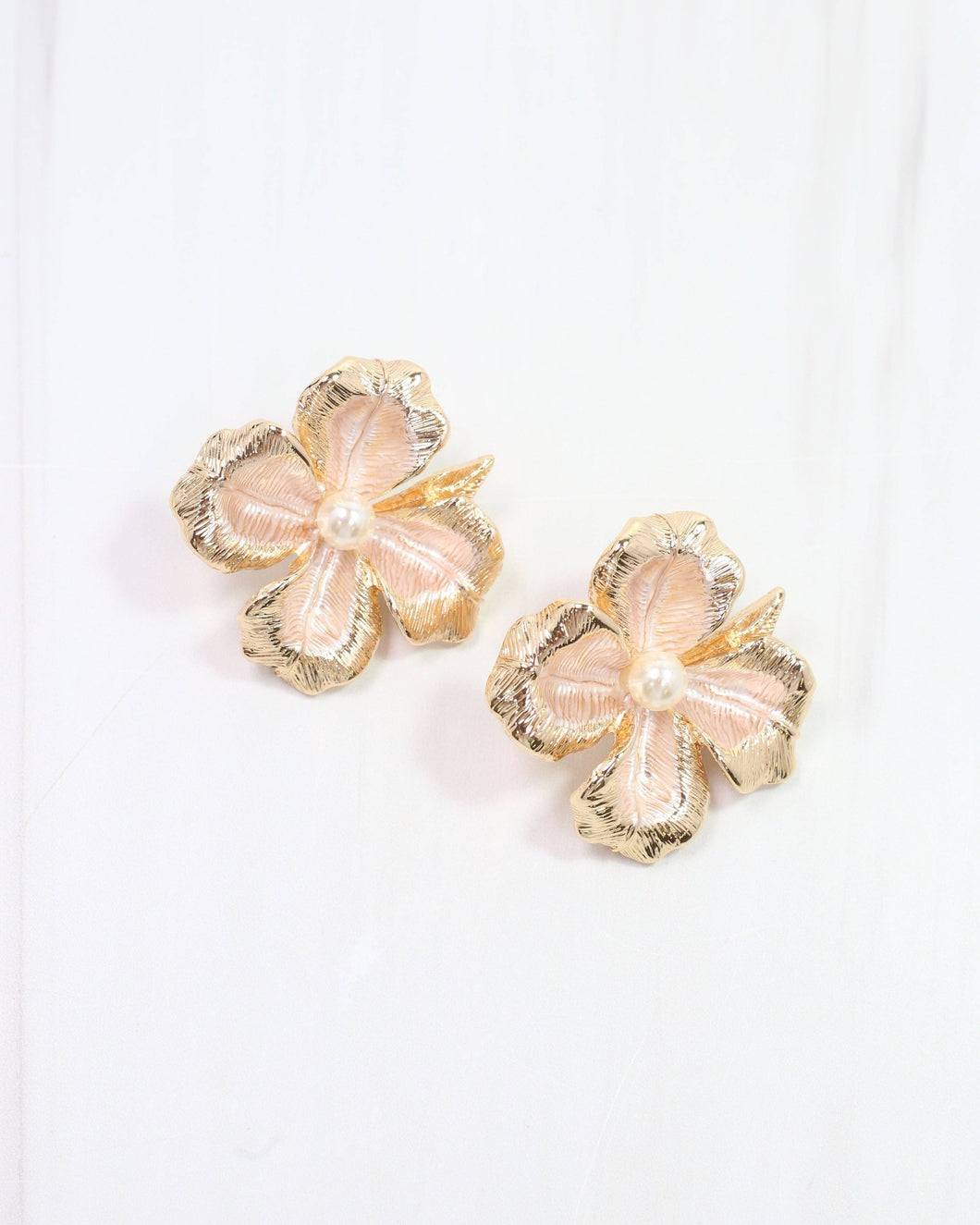 Bailey Flower Earring Gold