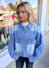 Load image into Gallery viewer, On Your Mind Denim Jacket
